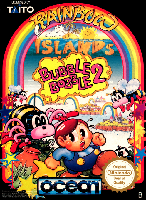 Rainbow Islands - Bubble Bobble 2 (Europe) box art